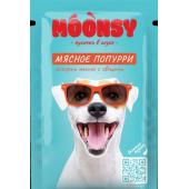 Moonsy влажный корм для собак мясное ассорти с овощами, 80г